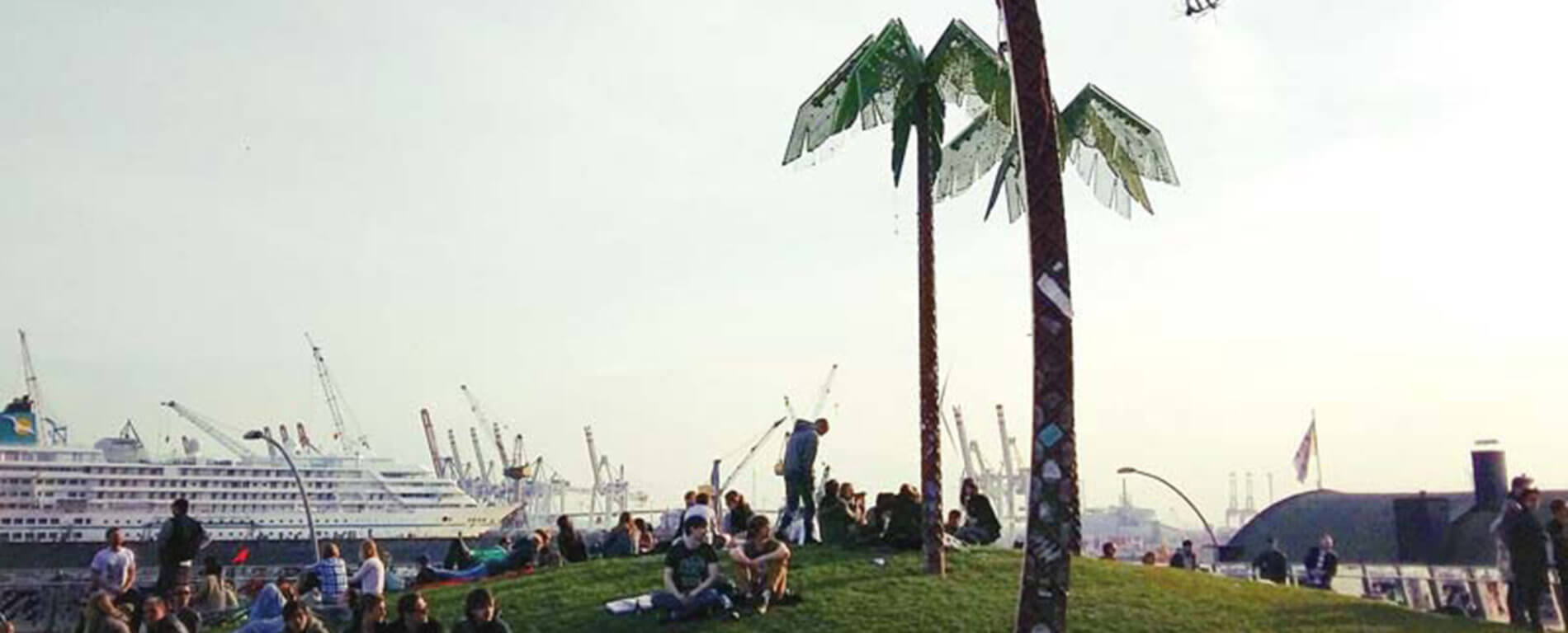 Foto von Park Fiction in Hamburg, St. Pauli.