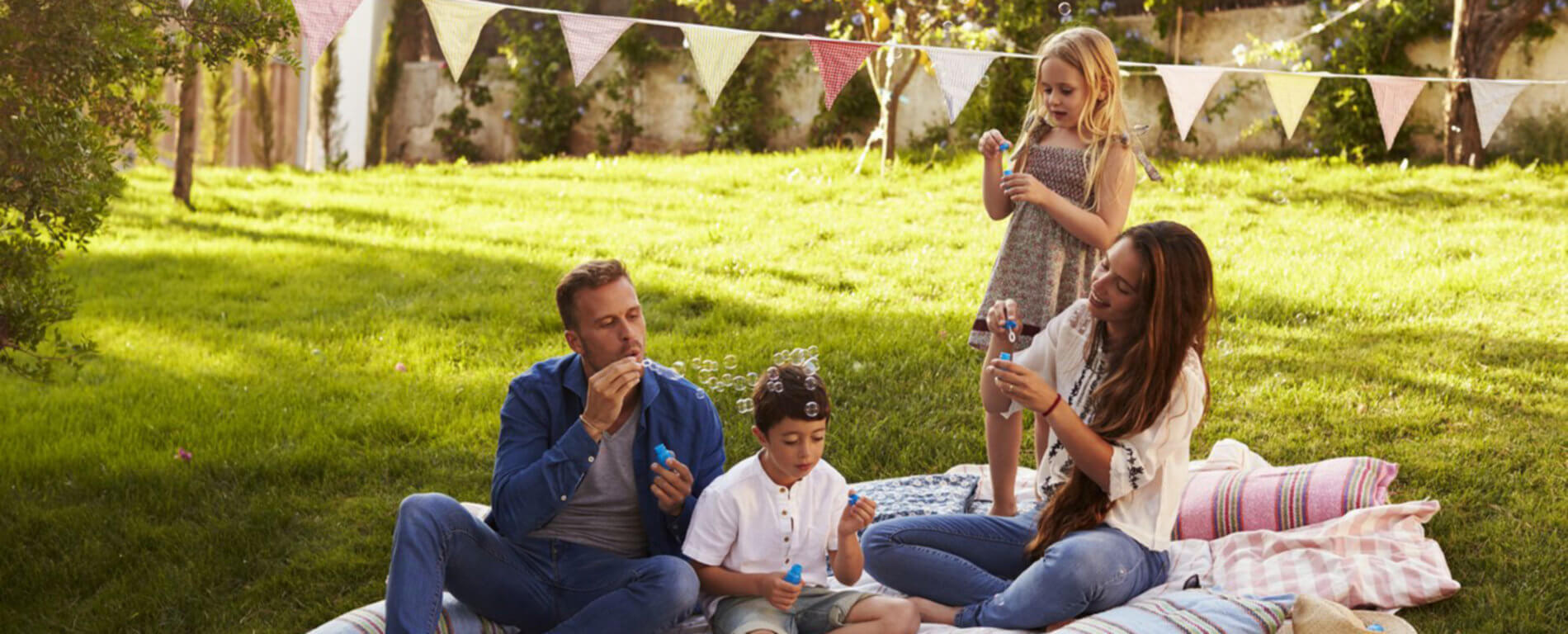 Gartengestaltung für die Familie
