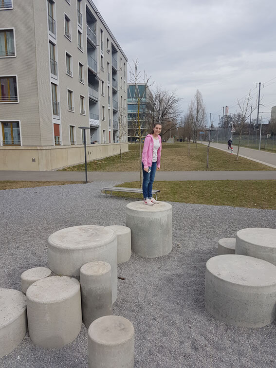 Praktikum. Quartiersbegehung in Zürich.