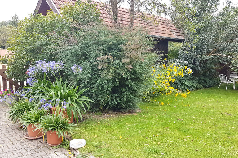 Bauerngarten auf der Alb